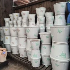 Woodlodge 31cm Butterfly Mix Pot (Choice Of 3) -Wolf-Garten Shop 30179013 4