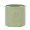 Woodlodge 38cm Mint Green Glazed Heritage Cylinder Pot