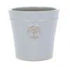 Woodlodge 33cm Pastel Grey Glazed Heritage Pot
