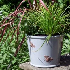Woodlodge 38cm Grey Bee Planter -Wolf-Garten Shop 5021346434583 2