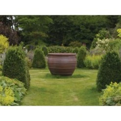 Woodlodge 70cm Kilburn Natural Clay Glazed Pot 4 Woodlodge 70cm Kilburn Natural Clay Glazed Pot -Wolf-Garten Shop 5021346484649 2