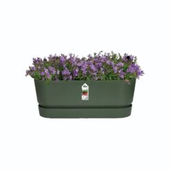 Elho 70cm Living Concrete Greenville Trough Long -Wolf-Garten Shop 8711904357764 3